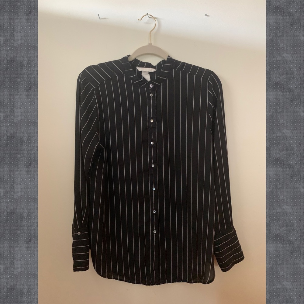 H&M Conscious Striped Tunic Blouse